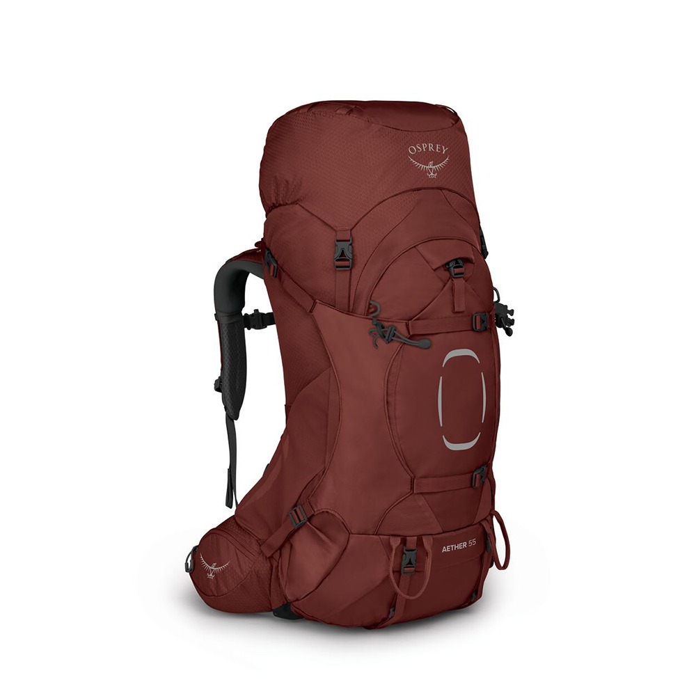 Osprey Europe Aether 55 Backpack - Acorn Red - Men's S/M - Nylon