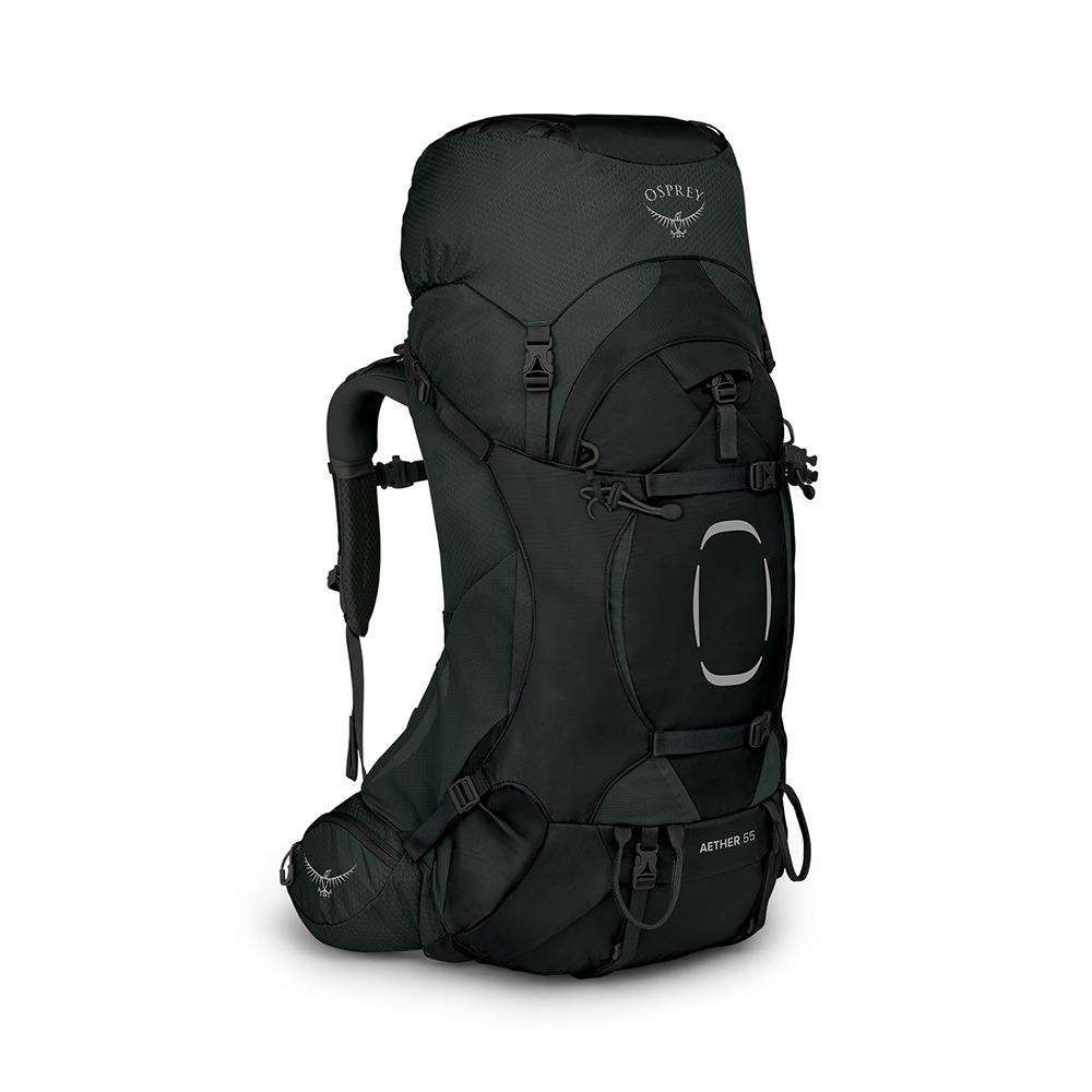 Osprey Aether 55 Backpack - L/XL - Black - 58 L - Nylon