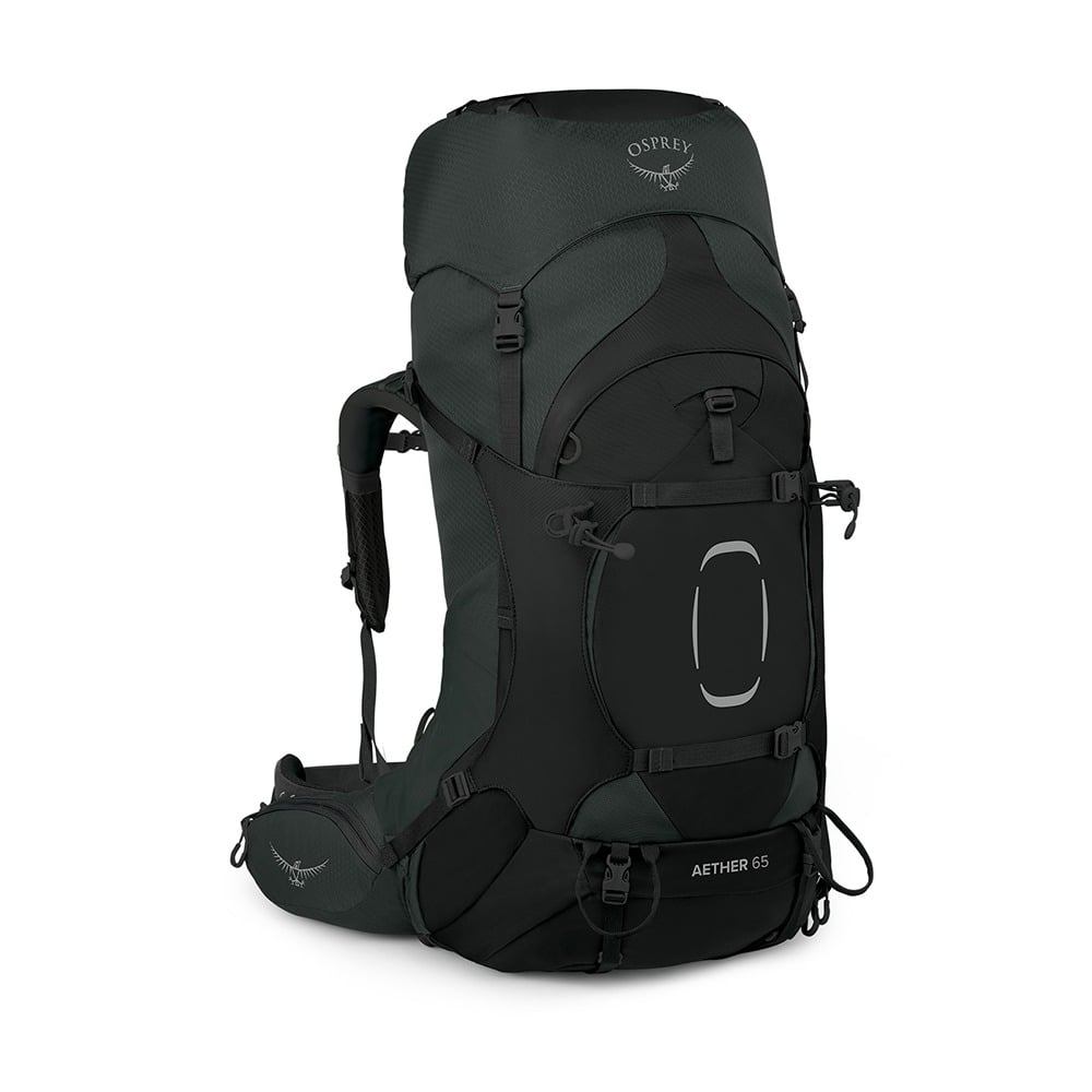Osprey Europe Aether 65 Extended Fit Backpack - Black - L/XL EF - Male