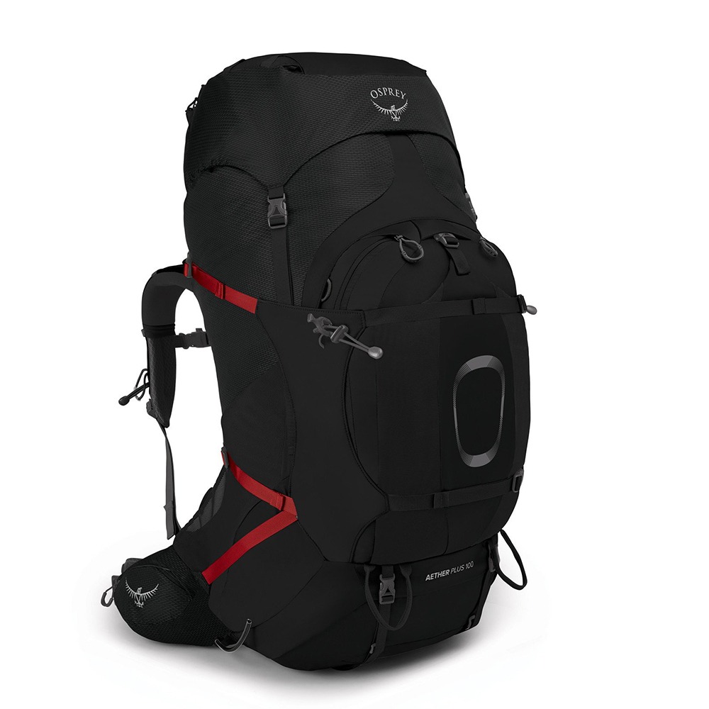 Osprey Europe Aether Plus 100 Backpack - Black - L/XL - Male - Nylon