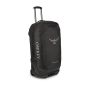 side view of the Transporter® Wheeled Duffel 90 in color black