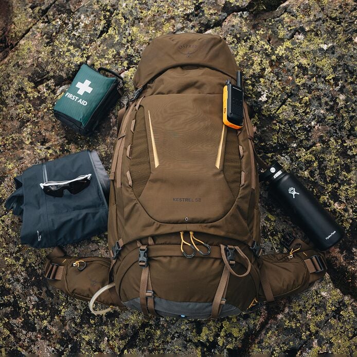 OSPREY KESTREL 58 バックパック Kestrel 58L Backpack | Men's Backpacking Pack | Osprey UK