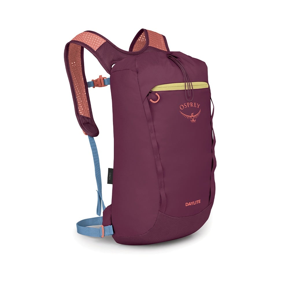 Osprey Europe - Daylite Cinch - Top-Loading Backpack - One Size - Moody Burgundy