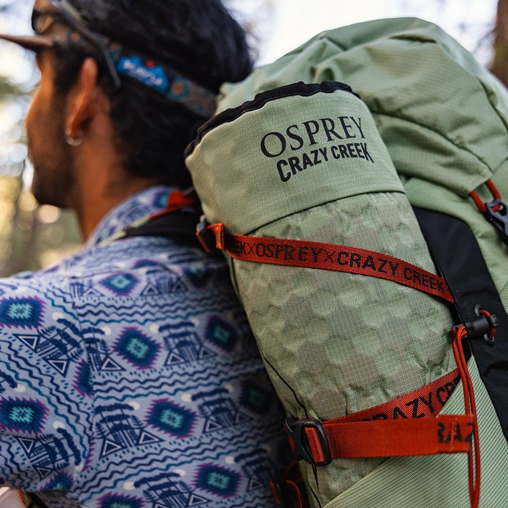 Crazy Creek Hex 2.0™ x Talon™ 33 Registerkarte „Spezifikationen“, Bild eins