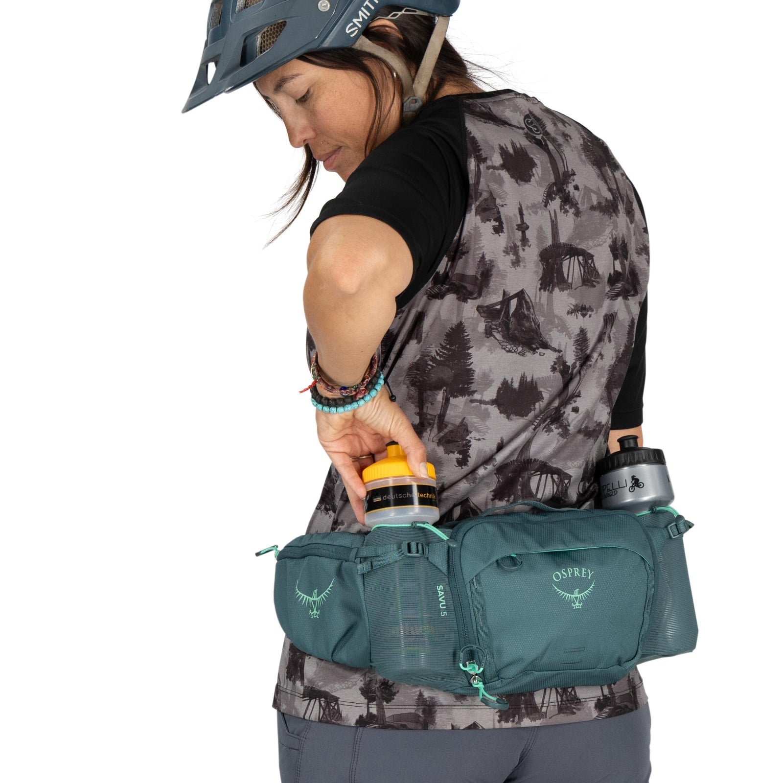 Savu 5 Bike Hydration Lumbar Pack Bild der Registerkarte „Details“.