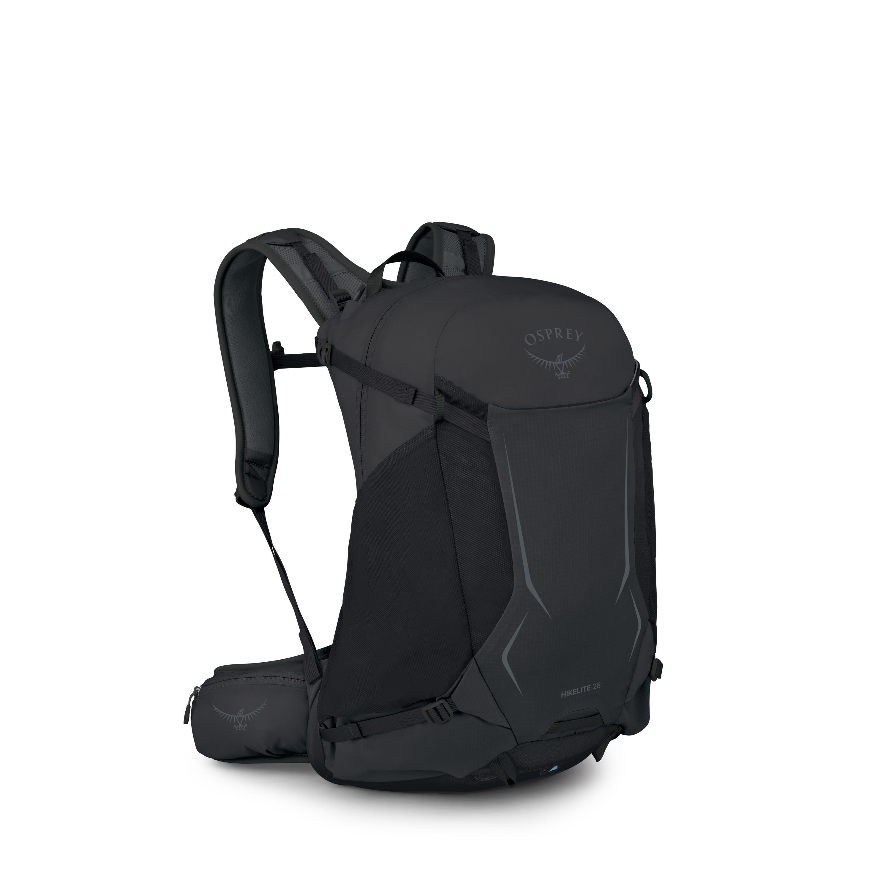 28 liter backpack osprey Hikelite 28 Raven Black