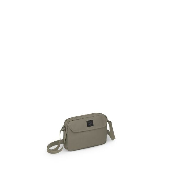 side view of the Aoede Crossbody Bag in color tanconcrete