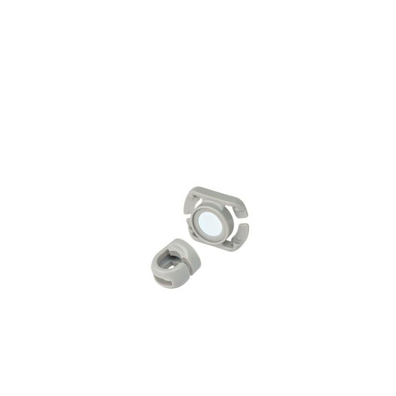 side view of the Hydraulics™ Hose Magnet Kit in color grey