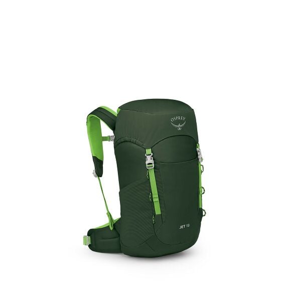 Side image of the Jet 18 in the color Blue Spikemoss / Lemongrass