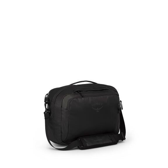 Side image of the Transporter Carry On Boarding bag in the color Blue Flame