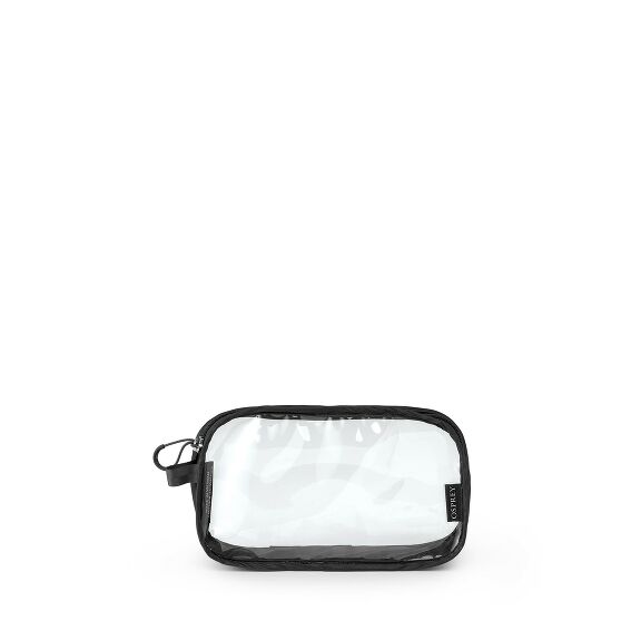 side view of the Ultralight Liquids Pouch in color black