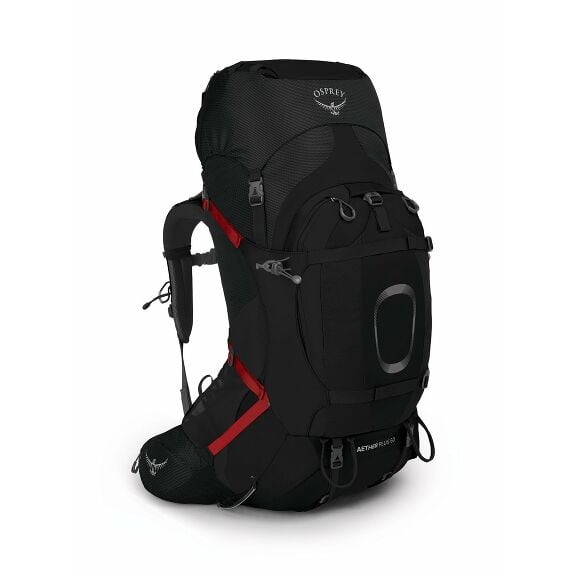 side view of the Aether&trade; Plus 60 in color black