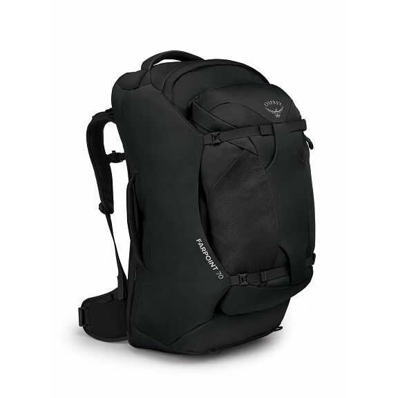 side view of the Farpoint® 70 Travel Pack in color black