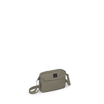 side view of the Aoede Crossbody Bag  in color tanconcrete