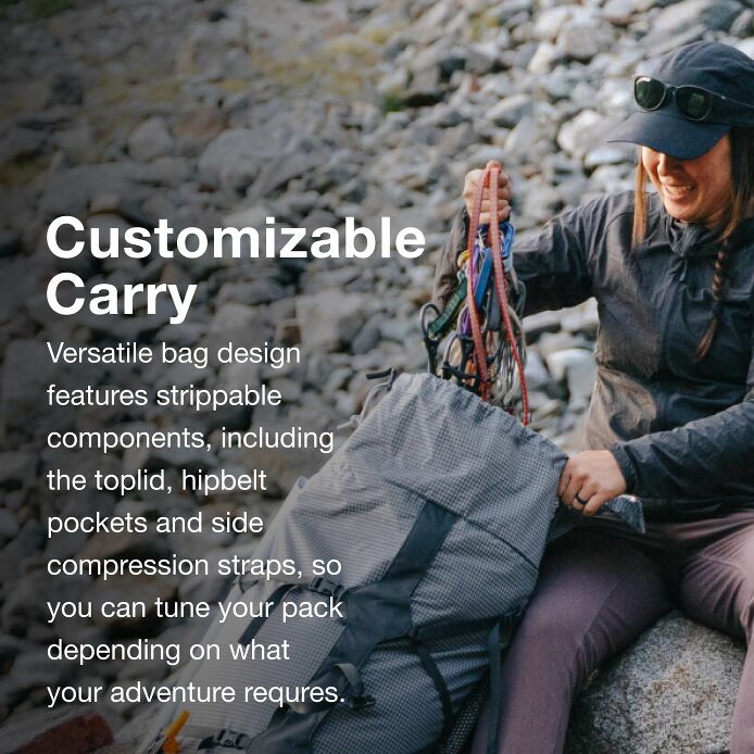 Osprey Aether Pro 75 Rugzak Voor Heren - Professionele Backpack, 75 Liter, Voor Bergen En Lange Tochten