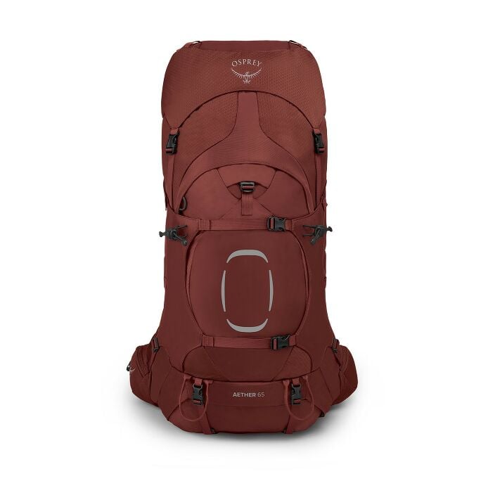 Osprey Aether Osprey 45 Liter Backpack Aether 65 Deep Acorn Red L/XL