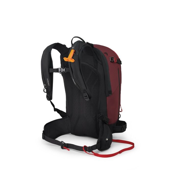osprey airbag backpack Osprey Soelden Pro E2 Airbag Pack 32 Red Mountain