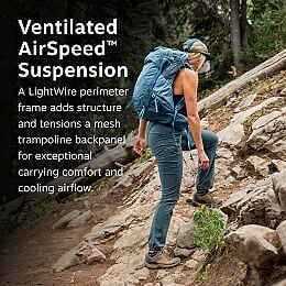 north face backpack overhaul 40 The North Face Summit Series Advanced Mountain Kit 40L Pack, TNF White/Summit Gold / L/XL