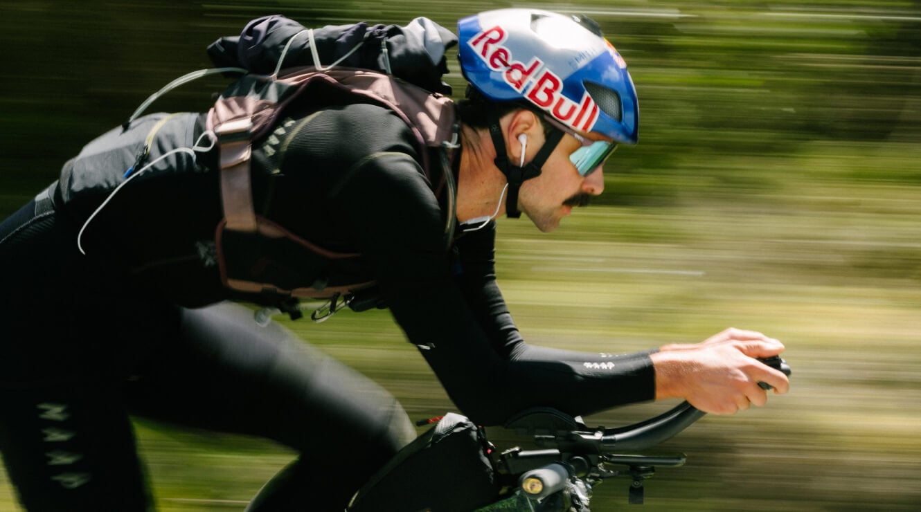 Athlete Payson McElveen biking